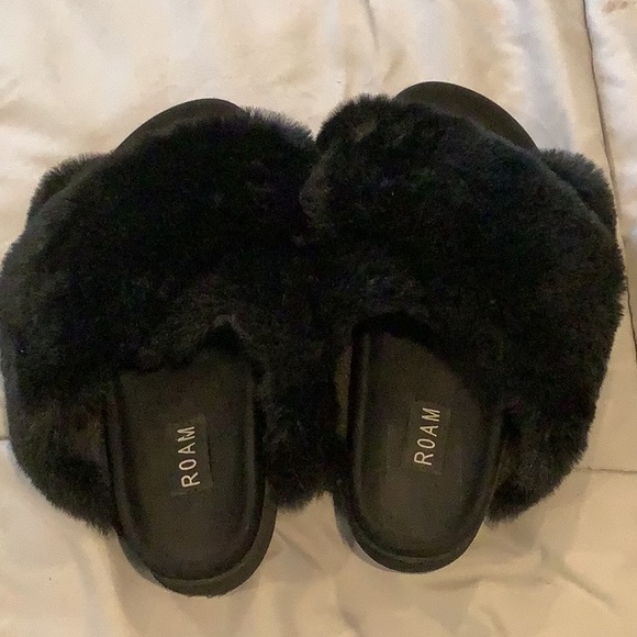ROAM “Cloud” slipper size 38 ~ Black - Picture 1 of 5